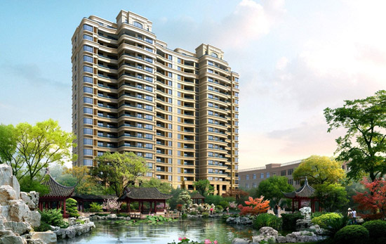 浦东颐景园 地铁旁中式园林住宅