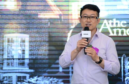科勒(中国)投资有限公司市场部副总监万明先生致辞 科勒(中国)投资有限公司市场部副总监万明先生致辞