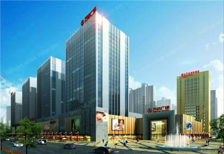 图为唐山万达广场
