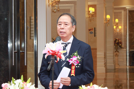 中国室内建筑装饰协会副会长田万良致辞