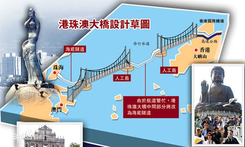 港珠澳大桥设计图