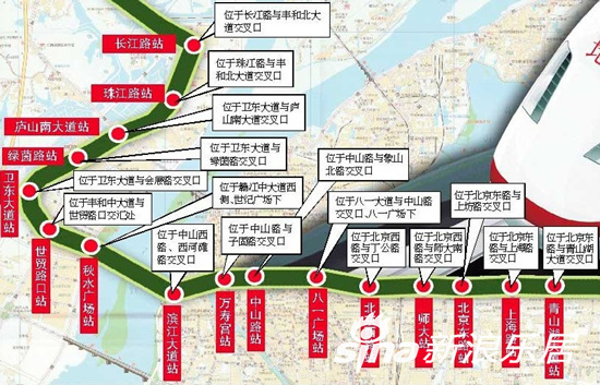 南昌地铁一号线线路图-南昌地铁一号线通线路_补肾参考网