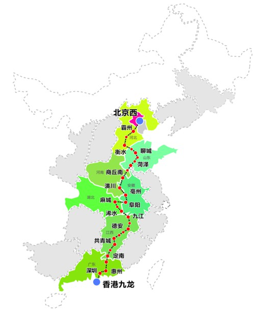 未来济南至香港有望8小时高铁直达