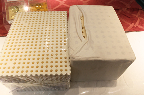 鄧祿普Talalay 乳膠與普通乳膠對比