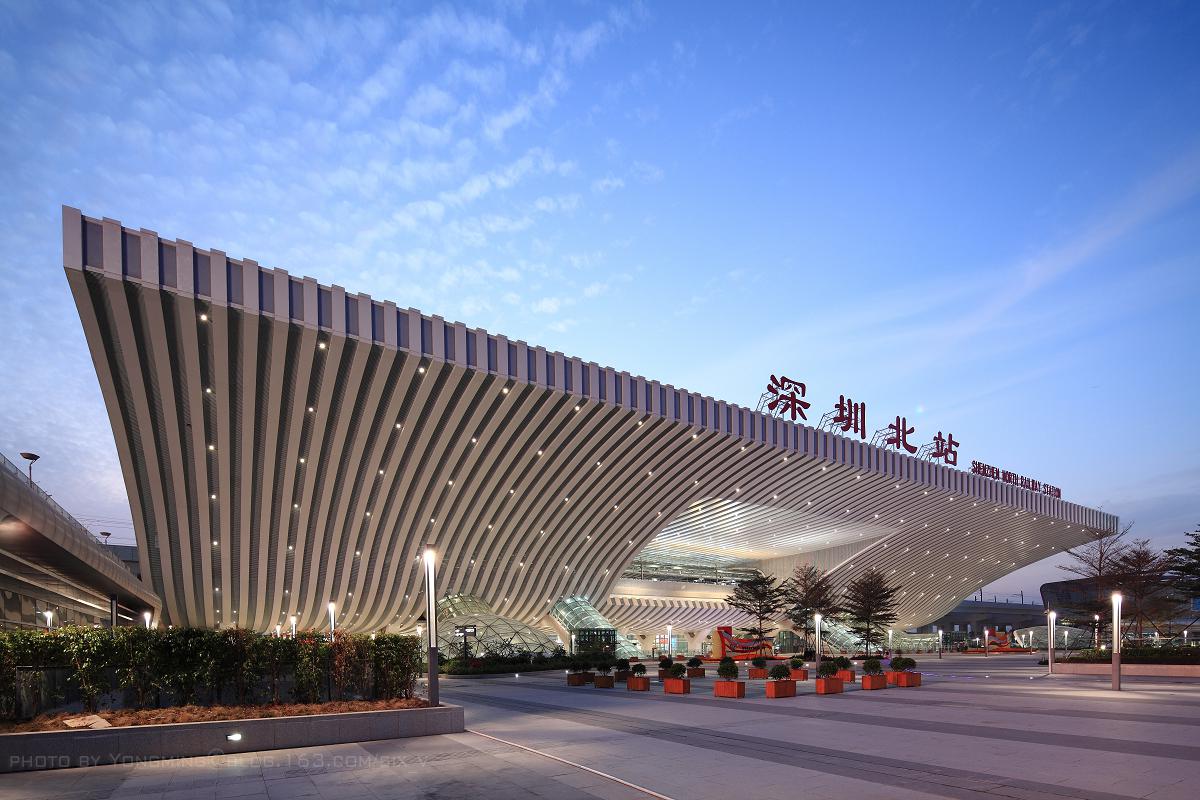 南中国高铁枢纽--深圳北站