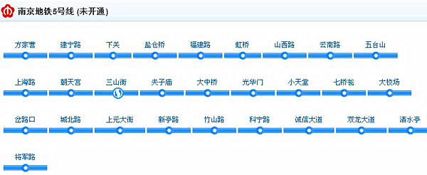 地铁5号线青奥后开建 江宁12盘变身地铁新贵