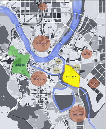 惠州市东江新城控制性详细规划