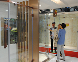 朗斯淋浴房 店面展示