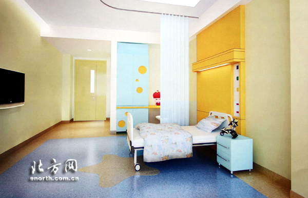 天津第二儿童医院新增救治中心 院区内景曝光