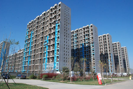 图为楼座实景