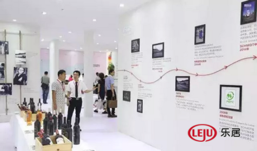 紅酒展示，歷史長廊