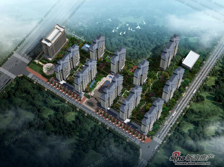 规划下庞公新区高端前景 北京公馆中轴心风水