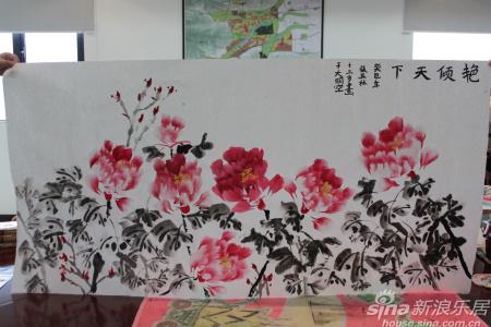 国画完成