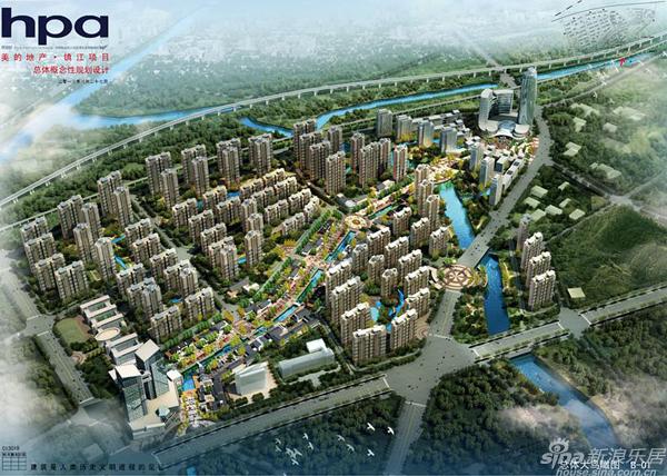 镇江美的城项目总投资约100亿元