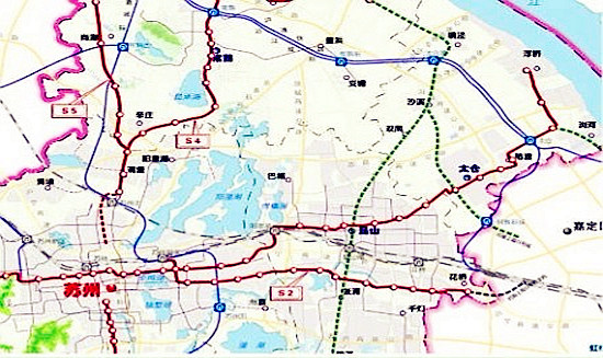 苏州地铁昆山段规划公示