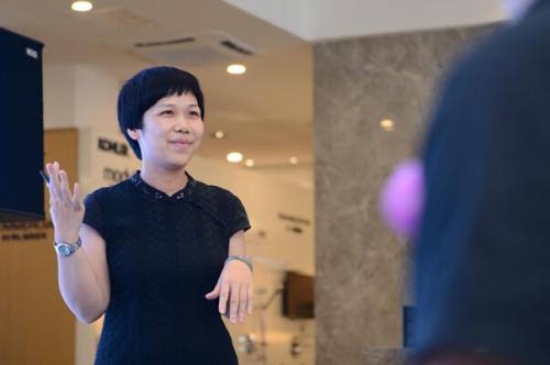 科勒(中国)投资有限公司华东区零售销售副总监杨琼女士 科勒(中国)投资有限公司华东区零售销售副总监杨琼女士
