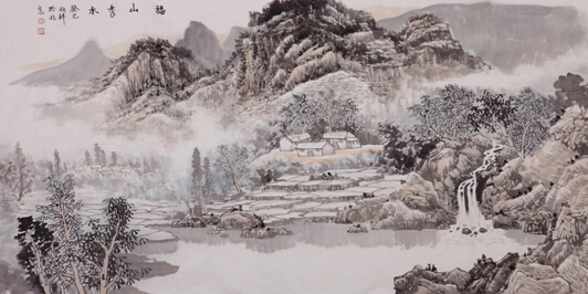 沈兆祥水墨国画讲解国画山水画情