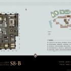 图为S8-B户型 五室三厅三卫