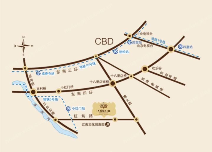 江南山水位置图