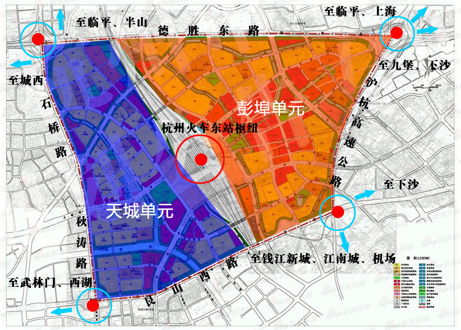 城东新城区域图