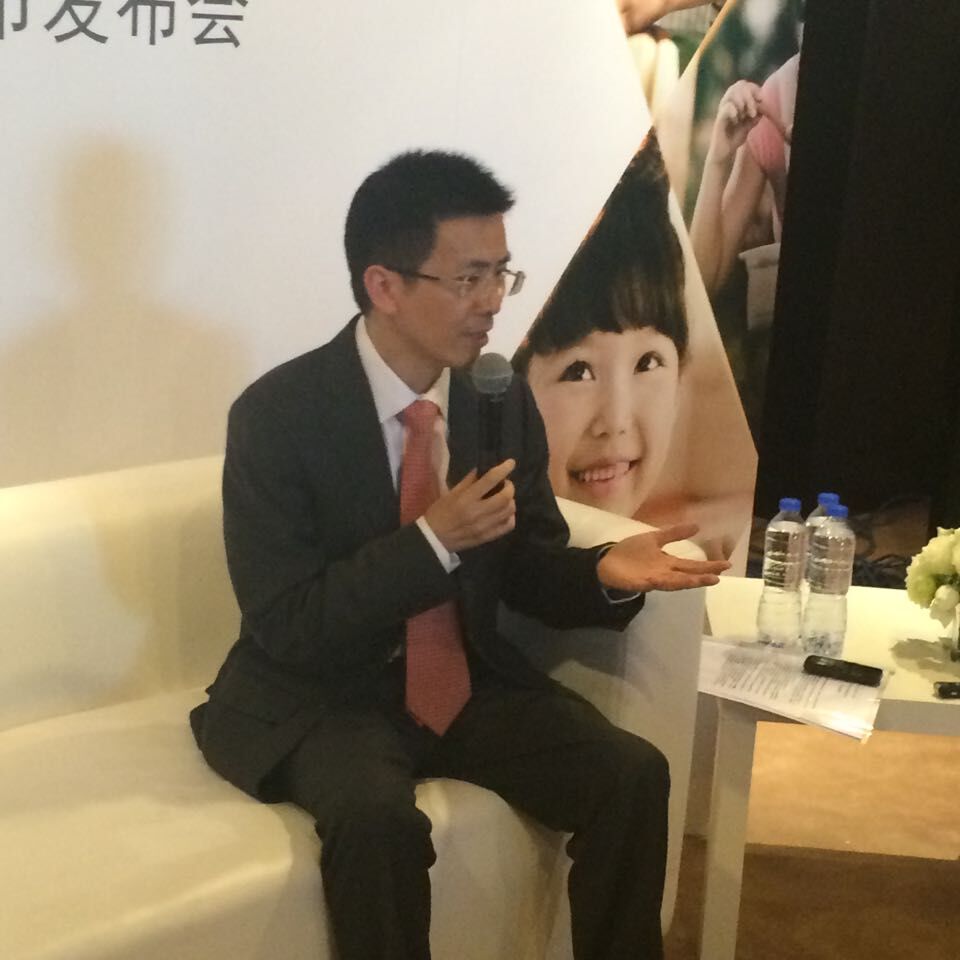 方太集团总裁茅忠群接受记者采访