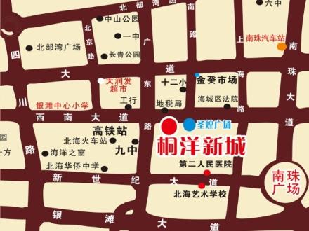 桐洋新城位置图