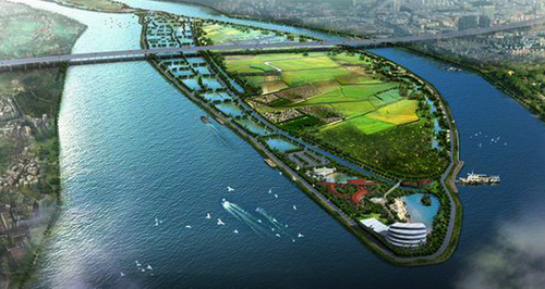 《广州市番禺区石楼镇村庄布点规划(2013-2020)》中,提出了整个海鸥岛