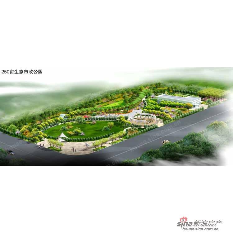 图为鸿盛凯旋门