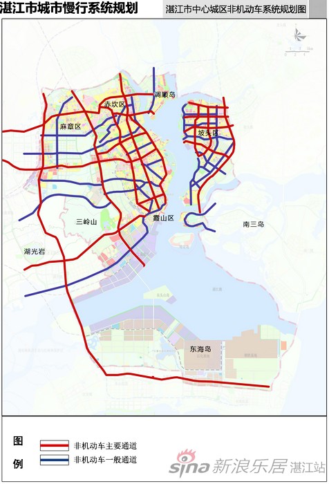 湛江市城市慢行系统规划公示(草案)