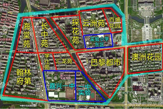 【一切为了孩子】嘉兴优质学区房整理 地图版