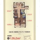 126.2平方。