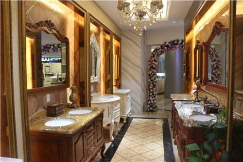 欧路莎古典浴室柜系列