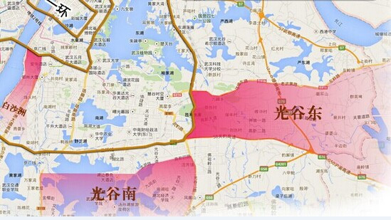 外埠开发商相继拿地光谷东,希望在光谷东掘得第一桶金并打开武汉市场