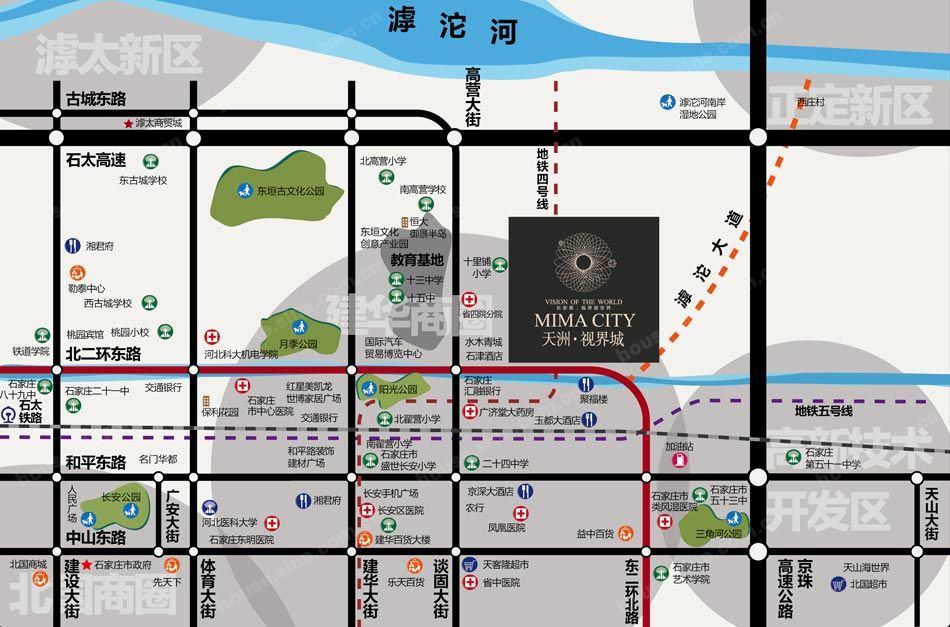 天洲视界城位置图