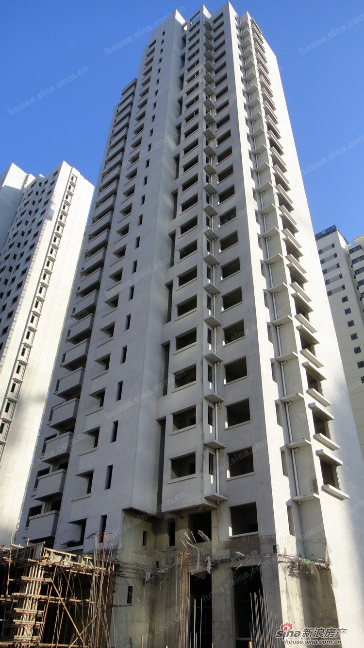 观筑 社区实景 建设中的楼体(6/41张)