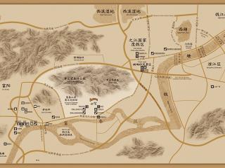 黄公望森林公园地图图片