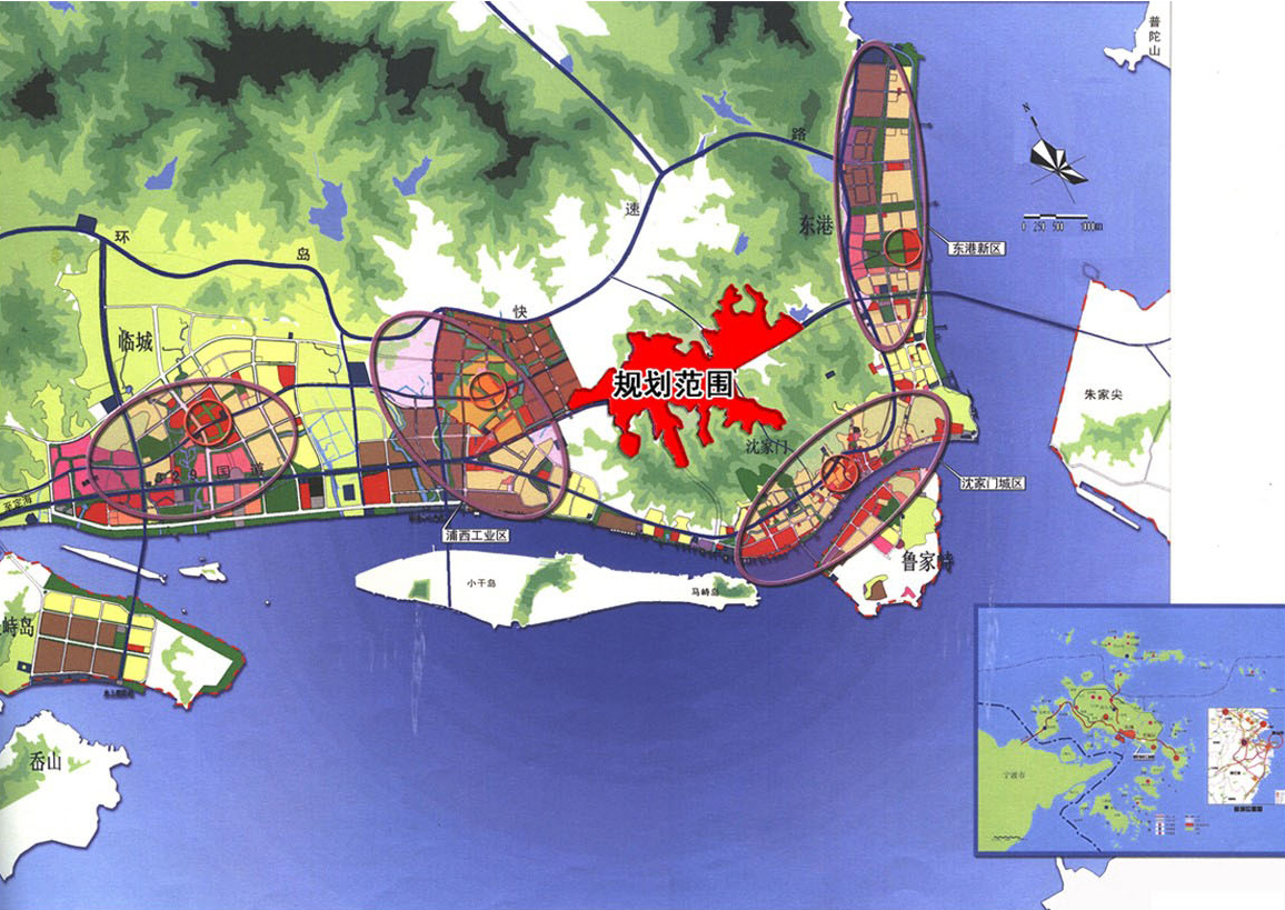 舟山普陀城北未来规划图片