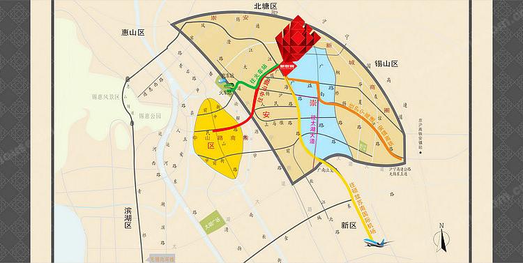 新联钢大厦位于崇安区广瑞路1288号