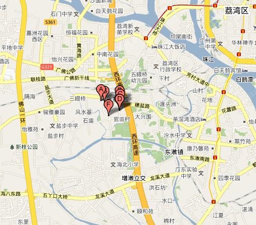 雍景豪园地图图片