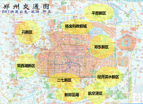 郑州市街景地图图片